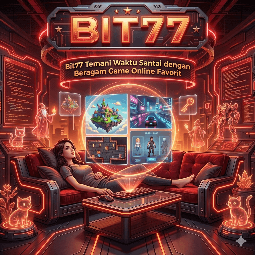 Bit77 Temani Waktu Santai dengan Beragam Game Online Favorit